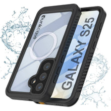 Load image into Gallery viewer, Coque étanche pour Galaxy S25, Punkcase [Extreme Mag Series] Armor Cover avec protecteur d'écran intégré [Noir]
