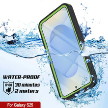 Load image into Gallery viewer, Coque étanche pour Galaxy S25, Punkcase [Extreme Mag Series] Armor Cover avec protecteur d'écran intégré [Vert]
