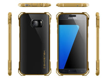 Load image into Gallery viewer, S7 Edge Case, Ghostek® Covert Gold Series Premium Impact Cover | Lifetime Warranty Exchange (Color in image: peach)
