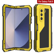 Charger l'image dans la galerie, Coque en métal pour Galaxy Z Fold6, coque blindée de qualité militaire robuste et rigide pour tout le corps [Néon]
