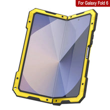Charger l'image dans la galerie, Coque en métal pour Galaxy Z Fold6, coque blindée de qualité militaire robuste et rigide pour tout le corps [Néon]
