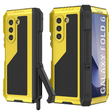 Charger l'image dans la galerie, Coque en métal pour Galaxy Z Fold6, coque blindée de qualité militaire robuste et rigide pour tout le corps [Néon]
