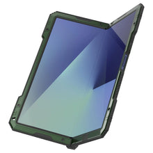 Load image into Gallery viewer, Case métallique Galaxy Z Fold7, armure de qualité militaire lourde Couvre armure complète du corps dur [vert foncé]

