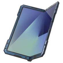 Load image into Gallery viewer, Case métallique Galaxy Z Fold7, armure de qualité militaire lourde Couvre armure complète du corps dur [bleu]
