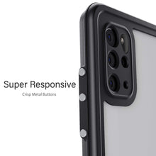 Charger l&#39;image dans la galerie, Galaxy S20+ Plus Rugged Waterproof Case | Nautical Series [Clear] (Color in image: Black)
