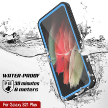 Load image into Gallery viewer, Galaxy S21+ Plus Water/Shock/Snow/dirt proof [Extreme Series] Slim Case [Light Blue] (Color in image: Black)
