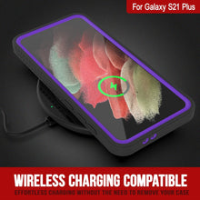 Load image into Gallery viewer, Galaxy S21+ Plus Water/Shockproof [Extreme Series] Slim Screen Protector Case [Purple] (Color in image: Red)
