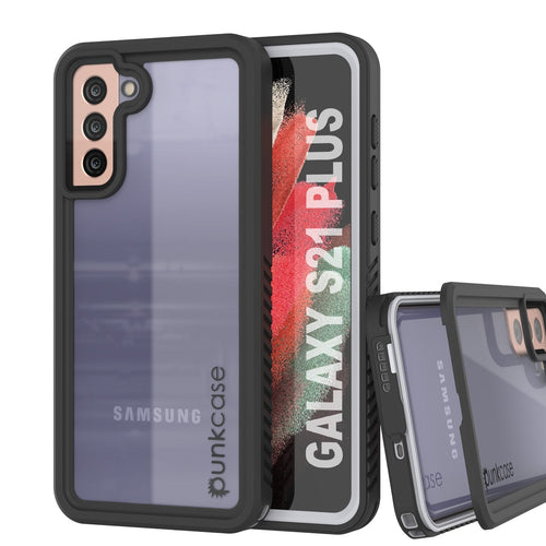 Galaxy S21+ Plus Water/Shock/Snow/dirt proof [Extreme Series] Punkcase Slim Case [White] (Color in image: White)