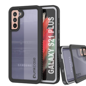 Galaxy S21+ Plus Water/Shock/Snow/dirt proof [Extreme Series] Punkcase Slim Case [White] (Color in image: White)
