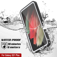 Load image into Gallery viewer, Galaxy S21+ Plus Water/Shock/Snow/dirt proof [Extreme Series] Punkcase Slim Case [White] (Color in image: Light blue)
