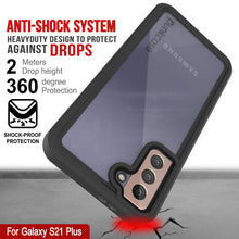 Load image into Gallery viewer, Galaxy S21+ Plus Water/Shock/Snow/dirt proof [Extreme Series] Punkcase Slim Case [White] (Color in image: Black)
