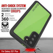 Load image into Gallery viewer, Galaxy S21+ Plus Waterproof Case PunkCase StudStar Light Green Thin 6.6ft Underwater IP68 ShockProof (Color in image: pink)
