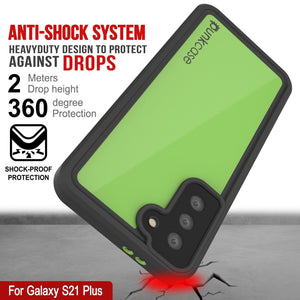 Galaxy S21+ Plus Waterproof Case PunkCase StudStar Light Green Thin 6.6ft Underwater IP68 ShockProof (Color in image: pink)