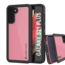 Charger l&#39;image dans la galerie, Galaxy S22+ Plus Waterproof Case PunkCase StudStar Pink Thin 6.6ft Underwater IP68 Shock/Snow Proof (Color in image: pink)
