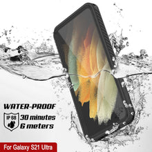 Charger l&#39;image dans la galerie, Galaxy S21 Ultra Water/Shockproof [Extreme Series] With Screen Protector Case [Black] (Color in image: White)
