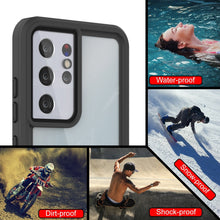 Charger l&#39;image dans la galerie, Galaxy S21 Ultra Water/Shockproof [Extreme Series] With Screen Protector Case [Black] (Color in image: Teal)
