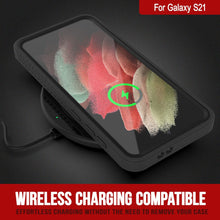 Charger l&#39;image dans la galerie, Galaxy S21 Water/Shockproof [Extreme Series] With Screen Protector Case [Black] (Color in image: Red)
