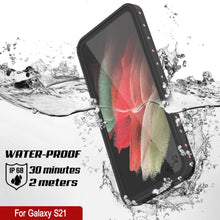 Charger l&#39;image dans la galerie, Galaxy S21 Waterproof Case PunkCase StudStar Pink Thin 6.6ft Underwater IP68 Shock/Snow Proof (Color in image: white)
