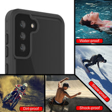 Charger l&#39;image dans la galerie, Galaxy S22 Waterproof Case PunkCase StudStar Pink Thin 6.6ft Underwater IP68 Shock/Snow Proof (Color in image: red)
