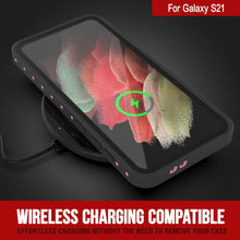 Charger l&#39;image dans la galerie, Galaxy S22 Waterproof Case PunkCase StudStar Pink Thin 6.6ft Underwater IP68 Shock/Snow Proof (Color in image: purple)
