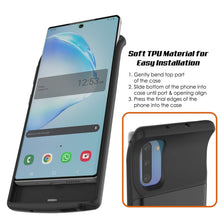 Load image into Gallery viewer, Galaxy Note 10 5200mAH Battery Charger W/ USB Port Slim Case [Black] (Color in image: Blue)
