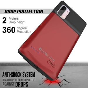 Galaxy Note 10 5200mAH Battery Charger W/ USB Port Slim Case [Red] 