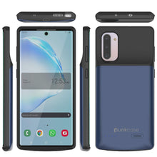 Load image into Gallery viewer, Galaxy Note 10 5200mAH Battery Charger W/ USB Port Slim Case [Blue] 
