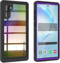 Load image into Gallery viewer, Galaxy Note 10 Case, Punkcase [Extreme Series] Armor Cover W/ Built In Screen Protector [Purple] (Color in image: Purple)
