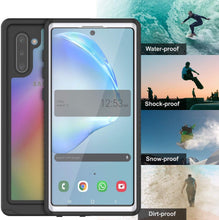 Load image into Gallery viewer, Galaxy Note 10 Case, Punkcase [Extreme Series] Armor Cover W/ Built In Screen Protector [White] (Color in image: teal)
