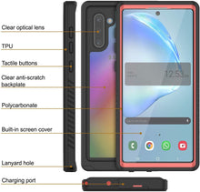 Load image into Gallery viewer, Galaxy Note 10 Case, Punkcase [Extreme Series] Armor Cover W/ Built In Screen Protector [Pink] (Color in image: Purple)
