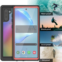 Load image into Gallery viewer, Galaxy Note 10 Case, Punkcase [Extreme Series] Armor Cover W/ Built In Screen Protector [Pink] (Color in image: Light Blue)
