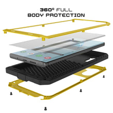 Load image into Gallery viewer, Galaxy Note 10  Case, PUNKcase Metallic Neon Shockproof  Slim Metal Armor Case [Neon] (Color in image: gold)
