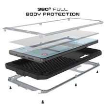 Load image into Gallery viewer, Galaxy Note 10  Case, PUNKcase Metallic White Shockproof  Slim Metal Armor Case [White] (Color in image: gold)
