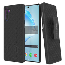 Load image into Gallery viewer, PunkCase Galaxy Note 20 Case with Screen Protector, Holster Belt Clip &amp; Built-in Kickstand [Black] (Color in image: Black)
