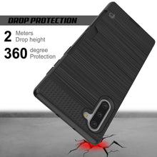 Charger l&#39;image dans la galerie, Galaxy Note 10+ Plus Case, PUNKcase [SLOT Series] Slim Fit  Samsung Note 10+ Plus [Black] (Color in image: Silver)
