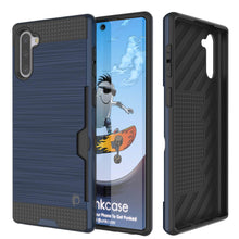 Load image into Gallery viewer, Galaxy Note 10 Case, PUNKcase [SLOT Series] Slim Fit  Samsung Note 10 [Navy] (Color in image: Navy)
