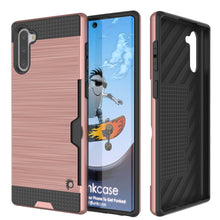Load image into Gallery viewer, Galaxy Note 10 Case, PUNKcase [SLOT Series] Slim Fit  Samsung Note 10 [Rose Gold] (Color in image: Rose Gold)
