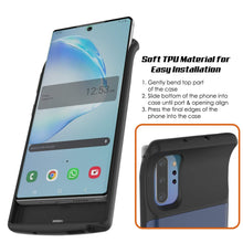 Load image into Gallery viewer, Galaxy Note 10+ Plus 6000mAH Battery Charger W/ USB Port Slim Case [Blue] (Color in image: Red)
