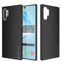Load image into Gallery viewer, Galaxy Note 10+ Plus Case, Punkcase CarbonShield, Heavy Duty &amp; Ultra Thin Cover (Color in image: Black)
