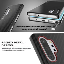 Load image into Gallery viewer, Galaxy Note 10+ Plus Case, Punkcase CarbonShield, Heavy Duty &amp; Ultra Thin Cover 
