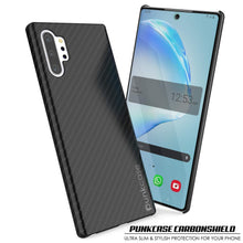 Load image into Gallery viewer, Galaxy Note 10+ Plus Case, Punkcase CarbonShield, Heavy Duty &amp; Ultra Thin Cover 
