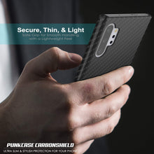 Load image into Gallery viewer, Galaxy Note 10+ Plus Case, Punkcase CarbonShield, Heavy Duty &amp; Ultra Thin Cover 
