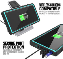Charger l&#39;image dans la galerie, Galaxy Note 10+ Plus Case, Punkcase [Extreme Series] Armor Cover W/ Built In Screen Protector [Teal] (Color in image: Black)

