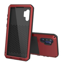 Charger l&#39;image dans la galerie, Galaxy Note 10+ Plus  Case, PUNKcase Metallic Red Shockproof  Slim Metal Armor Case [Red] 

