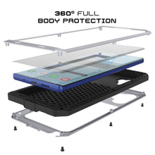 Charger l&#39;image dans la galerie, Galaxy Note 10+ Plus  Case, PUNKcase Metallic White Shockproof  Slim Metal Armor Case [White] (Color in image: gold)
