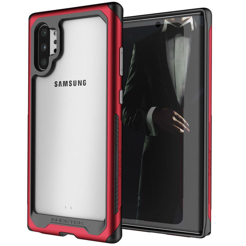 ATOMIC SLIM 3 for Galaxy Note 10+ Plus - Military Grade Aluminum Case [Red] (Color in image: Red)