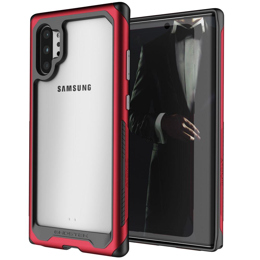 ATOMIC SLIM 3 for Galaxy Note 10+ Plus - Military Grade Aluminum Case [Red] (Color in image: Red)