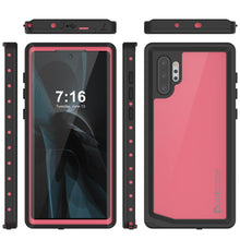 Load image into Gallery viewer, Galaxy Note 10+ Plus Waterproof Case, Punkcase Studstar Pink Thin Armor Cover (Color in image: light blue)
