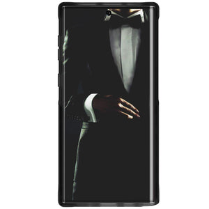 CLOAK 4 for Galaxy Note 10+ Plus Shockproof Hybrid Case [Black] (Color in image: Red)