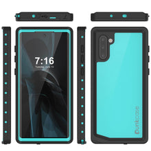 Load image into Gallery viewer, Galaxy Note 10 Waterproof Case, Punkcase Studstar Series Teal Thin Armor Cover (Color in image: light green)
